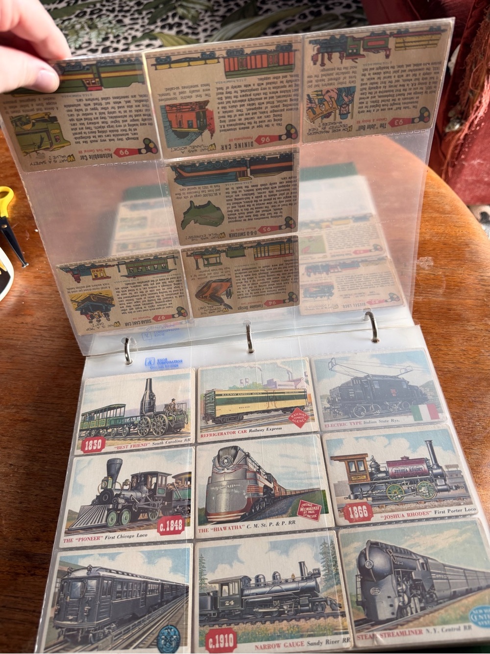 1955 Topps "Rails & Sails" Partial Set (107) - Picture 12 of 16
